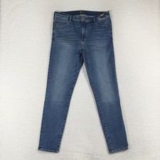 Abercrombie  Fitch Womens Simone High Rise Super Skinny Jeans 32/14 32x28 