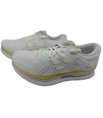 ASICS Metaride Mens White Pure Gold Athletic Shoes Size men s 11