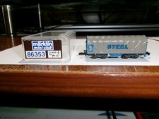 MARKLIN Z-SCALE MINI-CLUB 86353 FREIGHT CAR WITH TARP-STEEL