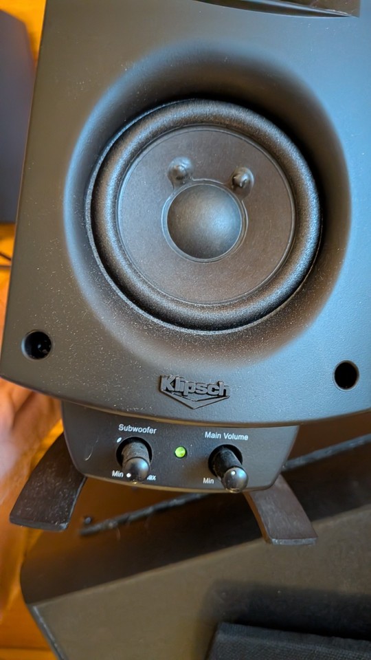 GRILL Klipsch Subwoofer Original 6.5" Genuine Speaker ProMedia 2 1 4 1 - Foto 5