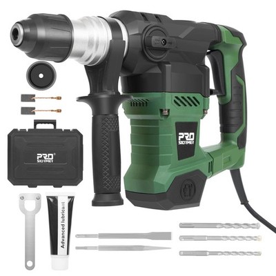 Prostormer 1-1/4'' SDS-Plus Rotary Hammer, 13 Amp Powerful Motor, 4 Functions ...