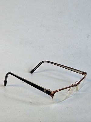Ralph Lauren 5/3 Eyeglass Frames 53-13-140 Brown Rose Gold Semi Rimless Italy