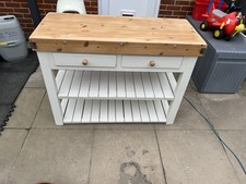 Reclaimed Timber Butchers Block Kitchen Island