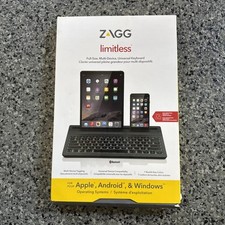 Zagg Limitless Full-Size multi device wireless Keyboard