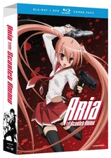 ARIA THE SCARLET AMMO: COMPLETE SERIES LIMITED EDITION BLU-RAY + DVD [BRAND NEW]