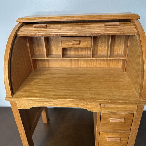Kit’s Rolltop Desk and Swivel Chair American Girl Kit School Furniture Retired - Picture 6 of 20
