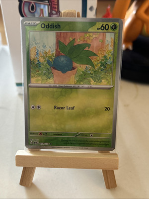 Pokemon | Oddish 043/165 Reverse Halo | Scarlet & Violet 151 