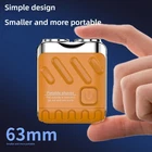 Mini Electric Shaver for Men Portable Foil Razor Rechargeable Waterproof Travel