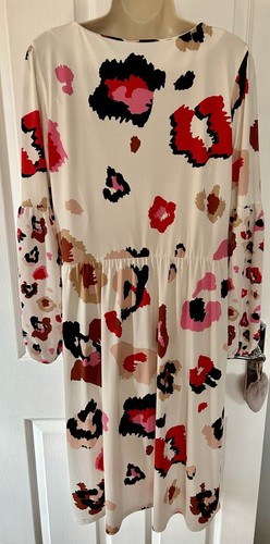 Next Tall size 14 leopard print dress - Picture 5 of 8