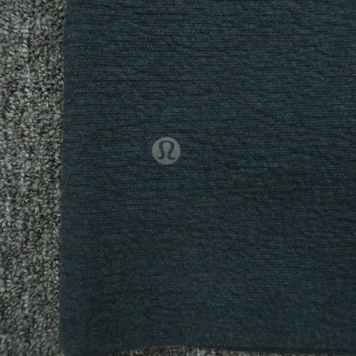 Lululemon Hoodie Mens Medium Blue Stratum Full Zip Pockets Hooded - Picture 5 of 10