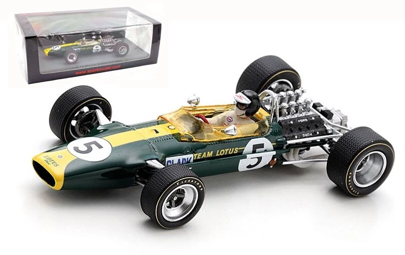 Preços baixos em Jim Clark Lotus 1:43 Diecast Carros de Fórmula 1