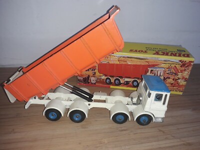 Dinky 925 Leyland Tipper Dump Truck Sand Gravel Complete
