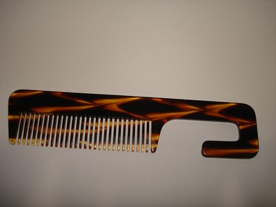 Vintage Collectible  Unique Designe Janeke Turtle Mix Brown Color Comb