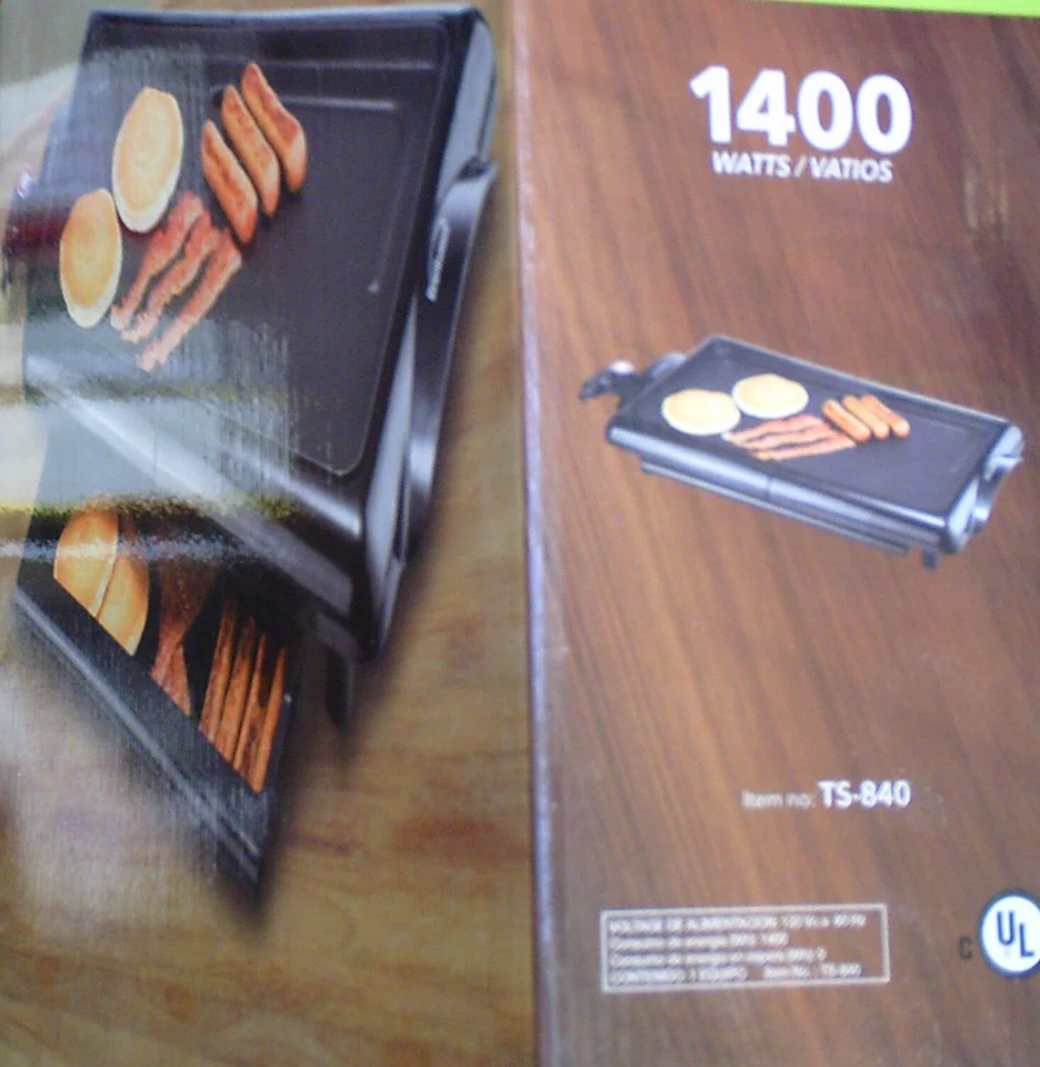 Brentwood Electric Griddle, TS-840, Brand New - Image 2 of 3