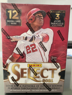 2021 Panini Select Baseball Factory Blaster Box