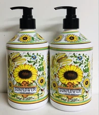2-Pack Home & Body Co. ~ Sunflower Hydrating Hand Soap 21.5 fl oz Each