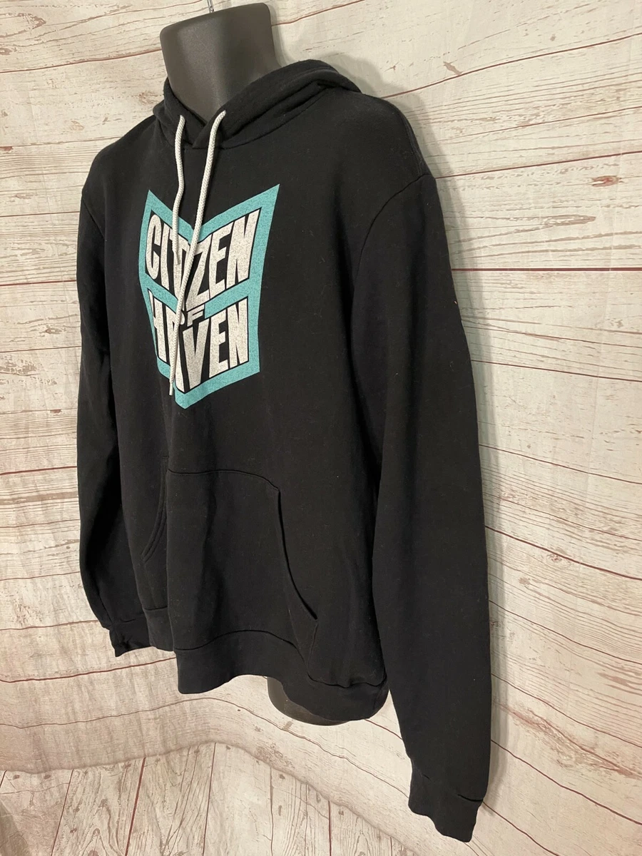Bella Canvas Fleece Collection Hoodie Black Citizen Of Heaven