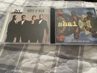 ...If I Ever Fall in Love by Shai (CD, 1992) + The Best Of Boyz II Men The Milli