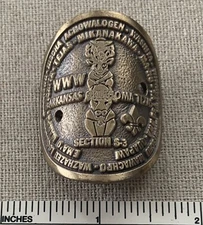 2006 OA SECTION S-3 Conclave STAFF SHIELD Hiking Camp Mikanakawa Lodge 101 Hos