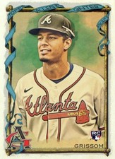2023 Topps Allen & Ginter Silver Portrait Hot Box #50 Vaughn Grissom - Atlanta B