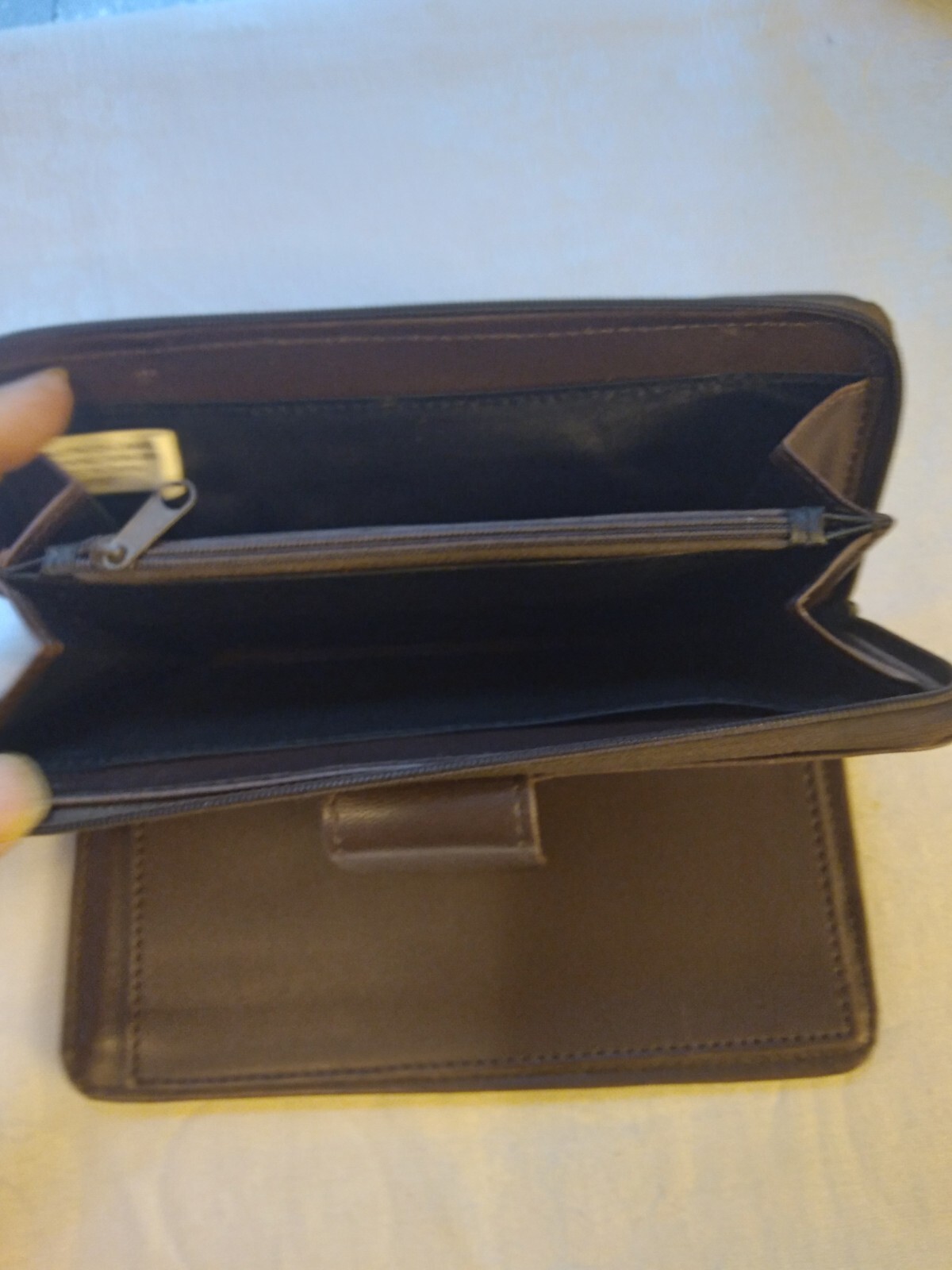 VTG Genuine Lambskin Leather Patchwork Women's Wa… - image 9