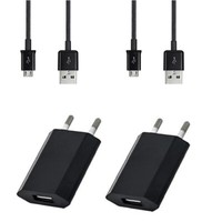 2X LadegeräT Microusb Ladekabel + Netzteil FüR Sony Xperia Z Z1 Z3 & Compact