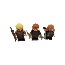 LEGO The Hobbit 79001 Minifigures Only Lot Tauriel, Legolas, Fili Dwarf