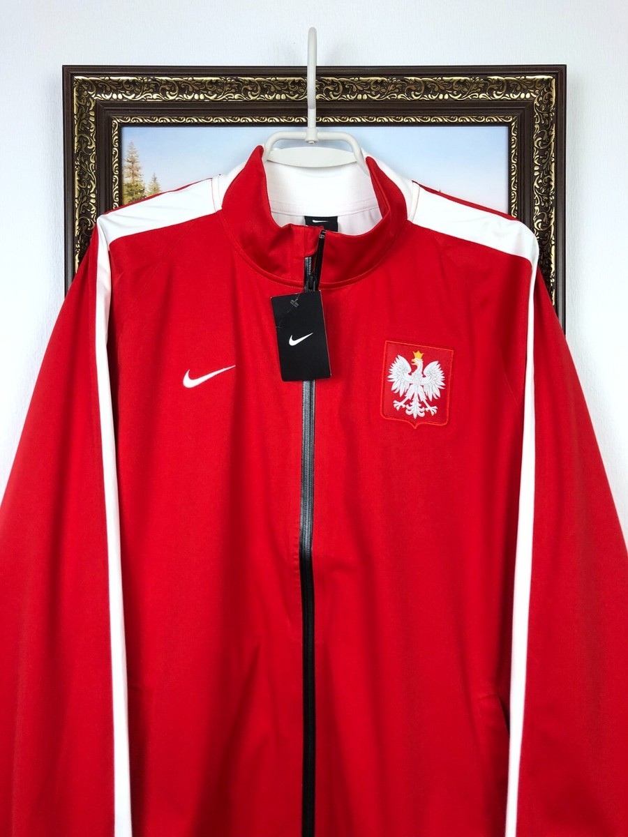 Nike ポルトガル代表 レッドジャージ Nike Poland Football Jacket Soccer Track Top National Team Red