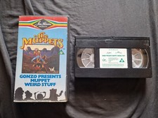 GONZO PRESENTS MUPPET WEIRD STUFF Vintage VHS Tape