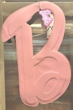 Zara X Barbie The Movie Pink Letter B Leather Bag Nwt