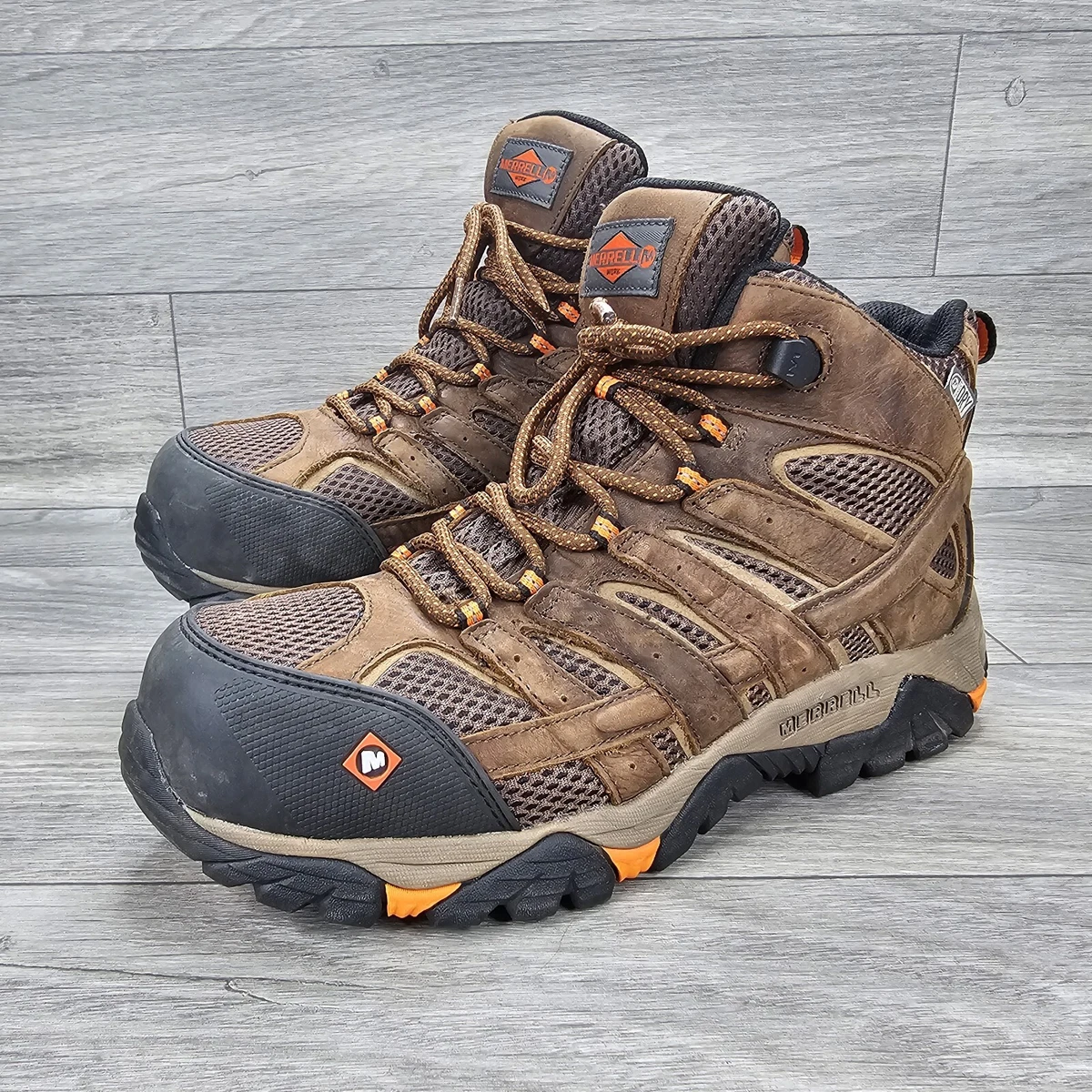 MERRELL Moab Vertex Waterproof Composite Toe Work Boot J11617