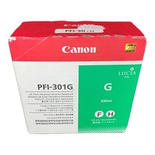 New OEM Canon PFI-301G Green Ink Tank iPF8000 iPF8100 iPF8110 iPF9000 iPF9100