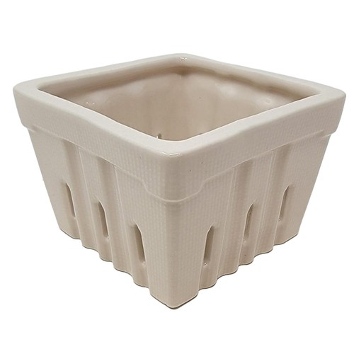 Set of 4 Retro Classic Berry Bowl Baskets 4 in Square Pastel Blue Pink Green - Picture 6 of 9