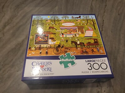 Charles Wysocki Bang, Boom, Bam & Pow 300 Large Piece Puzzle New Buffalo Games