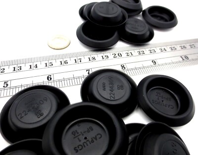 1.0625'' Hole Cap Sheet Metal Hole Plug, Fits 1 1/16'' Hole, 3/32'' Thick Material