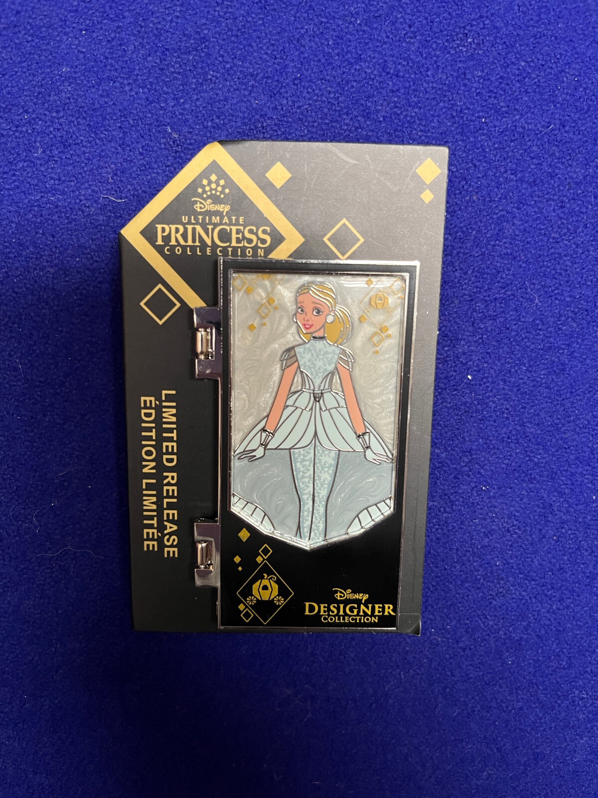 Disney Parks 2022 Ultimate Princess Collection Designer Series Cinderella  Pin