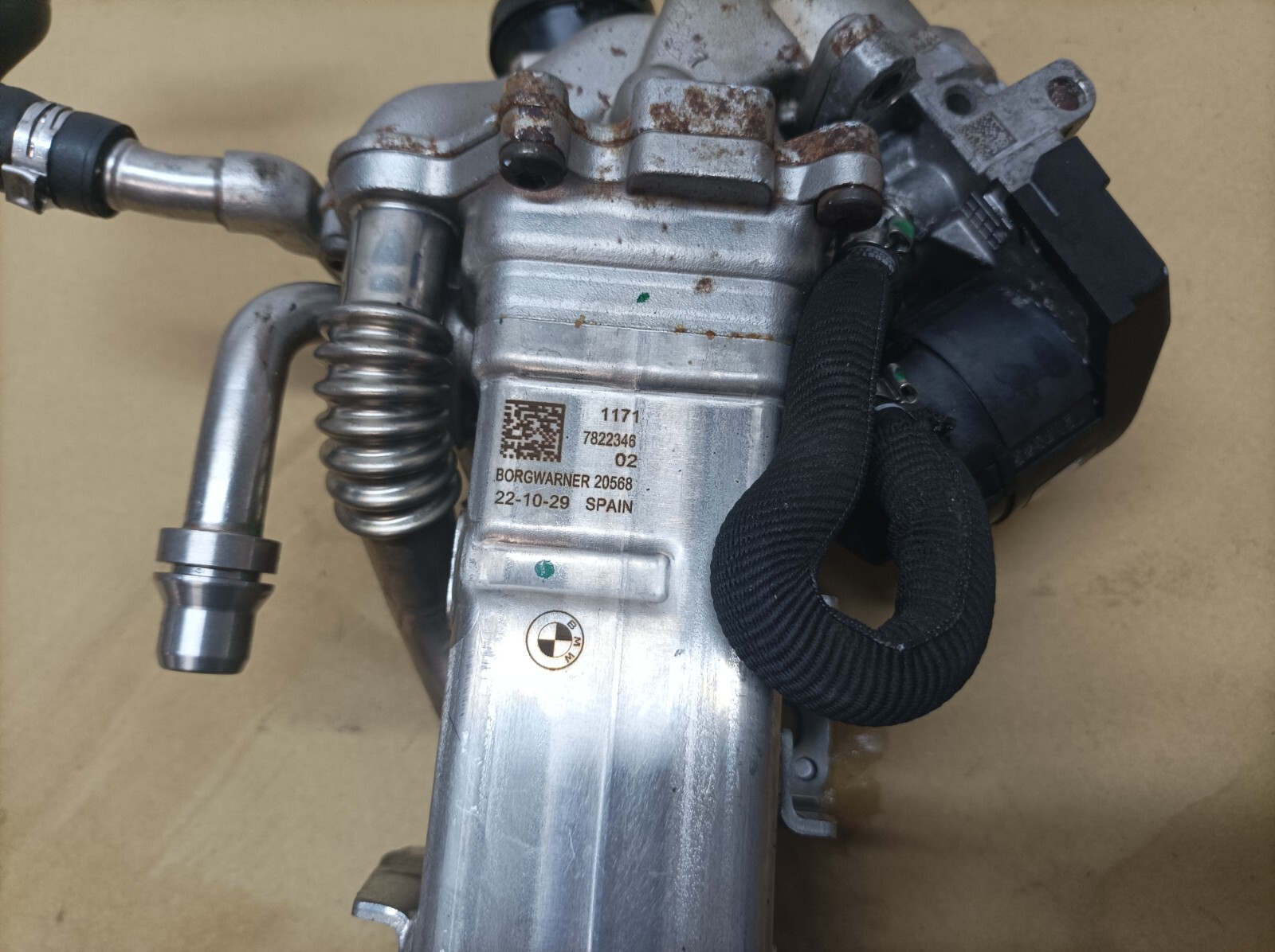 BMW Diesel EGR Valve Cooler N57N 3.0d Fits 5 Series F10 LCI 