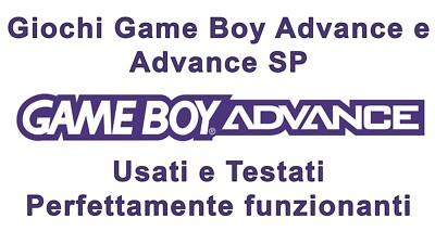 GAME BOY ADVANCE ORIGINAL WORKING GAMES LOT