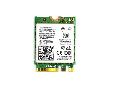 Waveshare AC8265 Wireless NIC for Jetson Nano WiFi/ Bluetooth Module 2.4GHz 5GHz