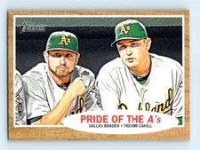 2011 Topps Heritage Pride Of The A's/Siebern/Bauer/Lumpe Oakland Athletics #127