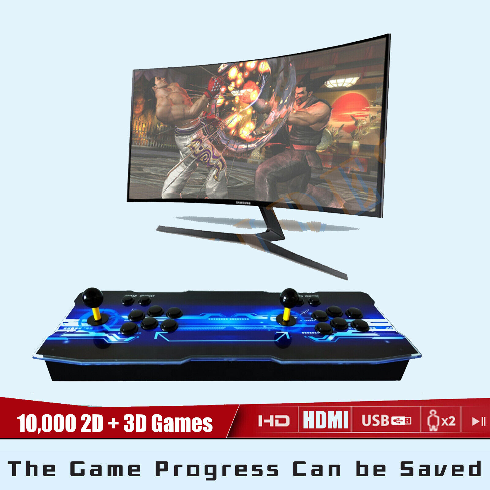 3D Pandora SAGA WiFi TV Game Box 3000 in 1 Arcade Console 10000+ Games  Download