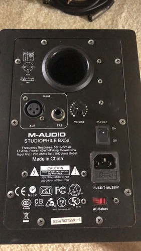 M-Audio Studiophile BX5a Deluxe Speaker 