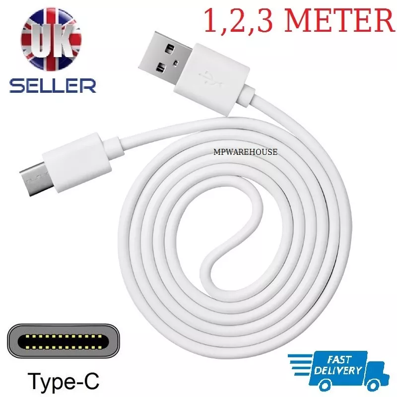 ude af drift feminin Derfor Samsung Galaxy TAB A7 10.4 (2020) USB Type C CHARGING CABLE Sync &amp;  Charger WIRE | eBay