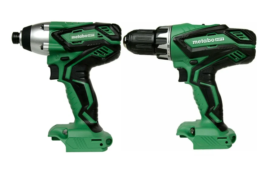 METABO HPT 18V DV18DGL Cordless Hammer Drill WH18DGLP4 Impact