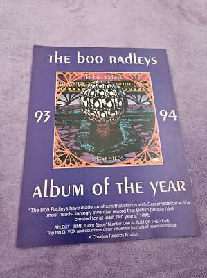 FPOT356 MAGAZINE ADVERT 12X9'' THE BOO RADLEYS : GIANT STEPS