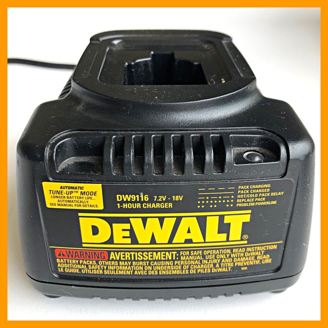 DEWALT DW9116 7.2V18V 1 Hour Battery Charger power drill A9 eBay