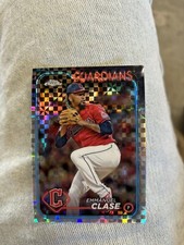 EMMANUEL CLASE 2024 Topps Chrome X-FRACTOR #166 Cleveland Guardians