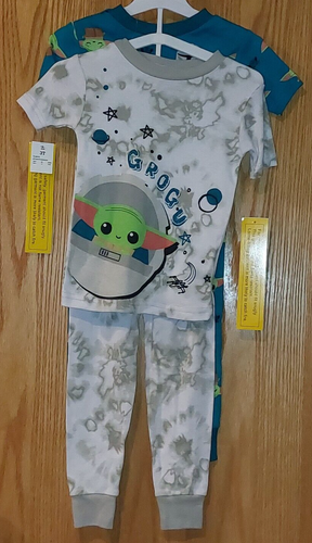 NWT Toddler Boy 4 piece Star Wars Grogu PJ Set size 3T  -4035 - Bild 1 von 3