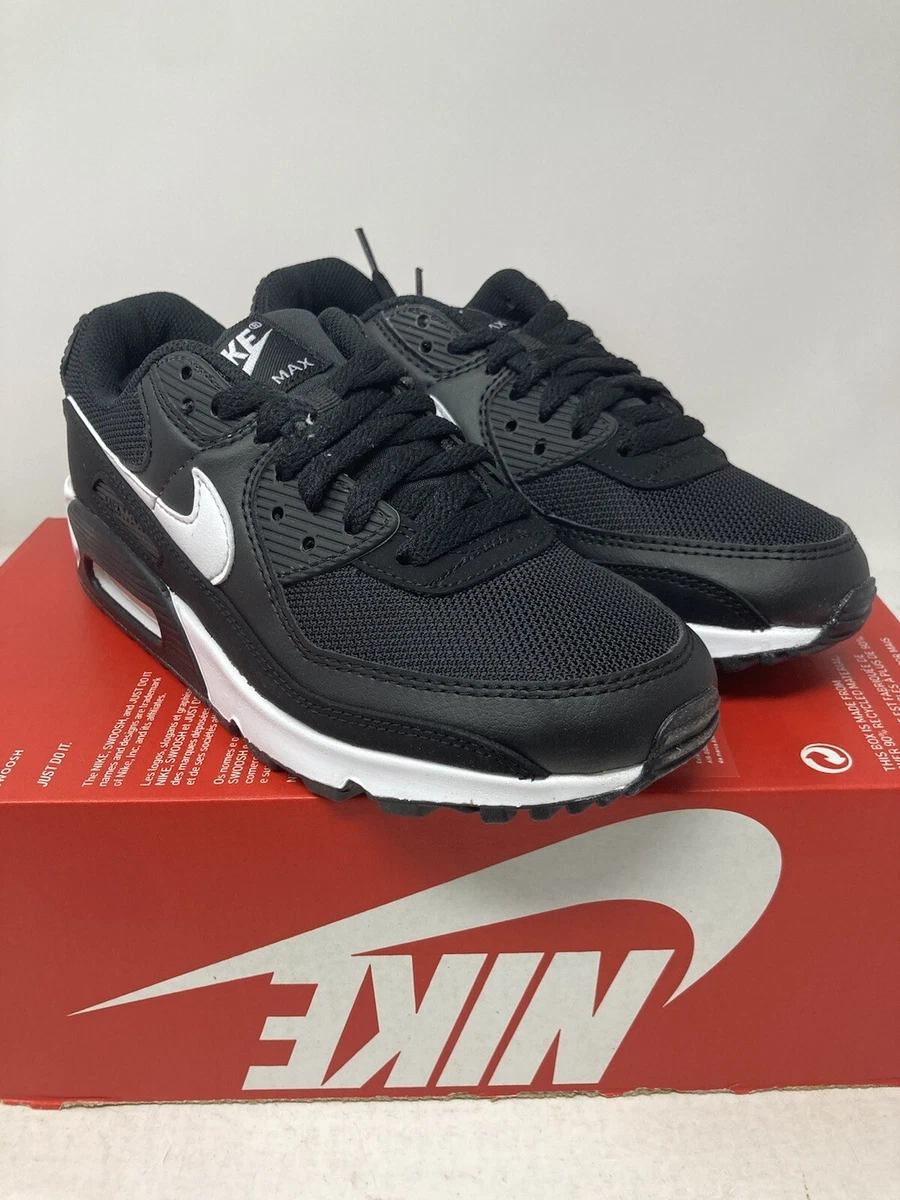 Nike Air Max 90 Black White CQ2560 001 Women s Size 7 New No lid