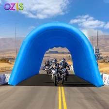 Inflatable Sport Entrance Inflatable Tunnel For Event Exhibition Promotion,Blue
